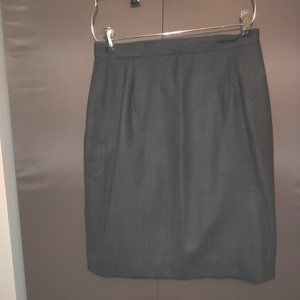 Wool Pencil Skirt